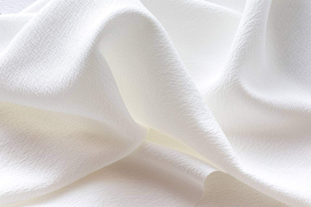 防シワ加工 柔軟性と風合い The Silk